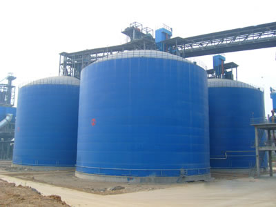 江都水泥钢板库改造